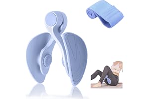 TINRIEF Appareil de Musculation 35LB avec Élastique de Yoga de Force pour la Récupération Post Partum et Les Fessiers d'exercice Équipement d'exercice Portable pour Hommes et Femmes Sport à Domicile