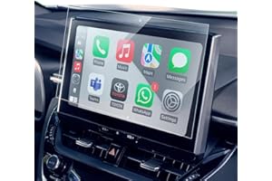 LANTU Protector de pantalla HD serie 9H 10,5 pulgadas para Toyota Corolla, Corolla Cross 2023-2025 Protector de pantalla antiarañazos
