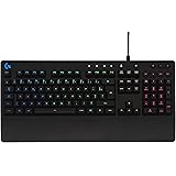 Logitech G213 Prodigy, Clavier Gamer, Eclairage RGB LIGHTSYNC, Résistant aux Éclaboussures, Personnalisable, Commandes Multim