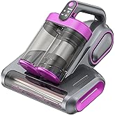 Linkifly MT1 Aspirateur Matelas sans Fil avec Lampe UV, 18000Pa, 35 Min d'Autonomie pour Canapés et Tissus d'Ameublement - él