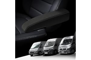‎GIOVANNI BUTTI GIOVANNI BUTTI Armlehnenbezug für Vordersitze 4er Set, Schwarz, Armlehnenbezug passend für Fiat Ducato, Citroen Jumper & Peugeot Boxer Armlehnen, Armlehnenschoner & Armstützenbezug Auto, SUV, LKW&Van