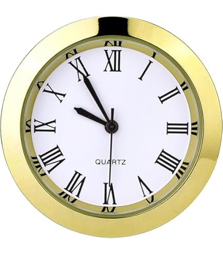 70mm Orologio al quarzo Inserto Movimento Casa Fai da te Numeri arabi