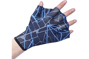 RUIXIA Gants Palmés Natation Gants de Natation Gants Aquatiques Gants d'Entraînement de Natation Palmes de Natation pour Adulte Gants de Plongée pour Natation,Les Sports Nautiques