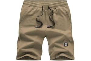 JMIERR Shorts et Bermudas Pantalon Homme Ete Poche Short élasticité Cargo de Travail