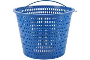 MASYRT Panier pour skimmer pour piscine, panier pour skimmer de terre, panier de rechange pour filtre de piscine, panier de filtre pour piscine avec poignée, panier pour skimmer rond