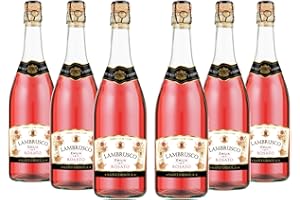 Sant'Orsola Lambrusco Emilia IGT Vino Rosè Seco Italiano - 6 Botellas X 750ml