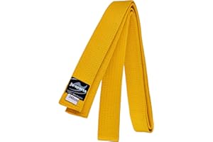 ‎JU-SPORTS Ju-Sports Budogürtel weiß 100% Baumwolle 4 cm breit - Hautfreundlicher Kampfsport Gürtel mit exzellenter Feuchtigkeitsaufnahme für Budo, Judo, Karate, Kickboxen & mehr