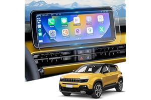 WEIPIN [2 pellicole protettive Nano da 10,25" per J-eep Avenger 2023 2024, pellicola protettiva Nano per Avenger Uconnect con anti impronte digitali