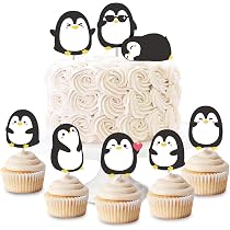 JeVenis Pinguin-Partytüten – 12 Stück, Süßigkeitenbeutel Für Pinguin-Themenparty