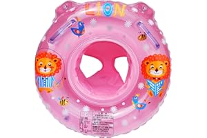 SHENGRUILI Anillo de natación Inflable para bebé,Asientos de Natación para Bebés,Anillo de Natación Inflable,Apto para niños de 6 a 36 Meses,Flotador De Natación para Bebés,Anillo de Natación