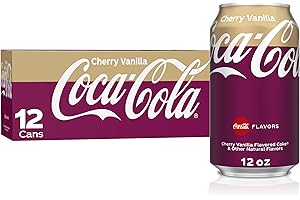 Coca-Cola, Coke, Cherry Vanille, 355 ml, 12 Stück