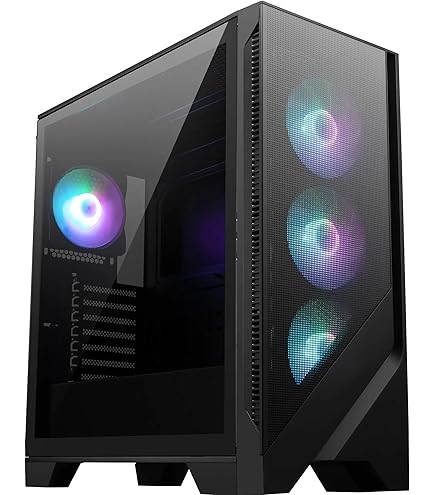 GIGABYTE C301G V2 - Case PC E-ATX Con Vetro Temperato E 4 Ventole ARGB Preinstallate