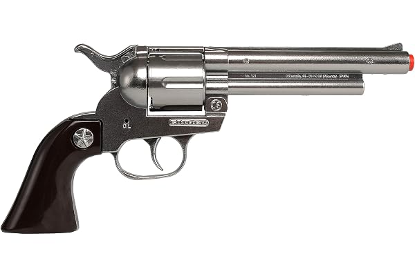 Gonher - Revolver Cowboy, 12 Coups, Couleur Mat (121/0)