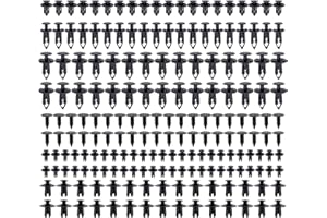 AUTUTER Premium Auto Befestigung Clips - 190 Stück Universal Türverkleidung Befestigung Clips und Stoßstangen Plastikklips Set - Praktisches Car Body Trim Clips Kit