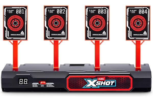 Cible électronique XSHOT de ZURU pour garçon et Fille, Adolescent et Adulte, à partir de 8 Ans