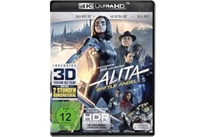 Alita - Battle Angel (4K Ultra-HD) (+ Blu-ray 3D) (+ Blu-ray 2D) [Alemania] [Blu-ray]