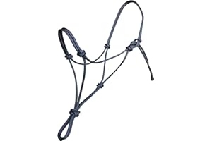 Hunters Saddlery Rope Halters for Horses Compatible with Parelli Natural Horsemanship Training Mini Foal Weanling Pony Cob Full Draft Head-Collars