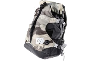 Inzopo Ice/Inline/Roller Skate Backpack - Large Skating Bags to Carry Ice Skates, Roller Skates, Inline Skates Sports Gear for Adults Kids Camouflage