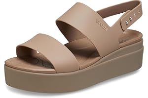 Crocs Women's Brooklyn Low Wedges, Platform Sandals