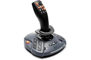 Thrustmaster SimTask FarmStick, joystick multifonction pour l'agriculture, pour PS5 et PC