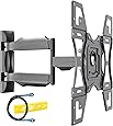 Invision Ultra Strong TV Wall Bracket Mount Single Arm Tilt & Swivel for 26-60 Inch LED LCD OLED 4K HDR Smart Flat & Curved Screens - Max. VESA 400x400mm - Max Load Capacity 40kg (HDTV-L)