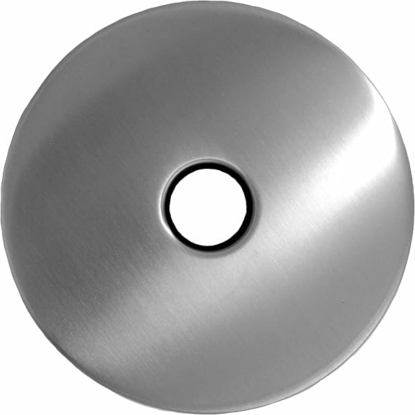 OPERMAXER 4 Inch Oversized Shower Arm Flange Cover Plate - Matte Black, Fits 1/2" Pipes - View #6