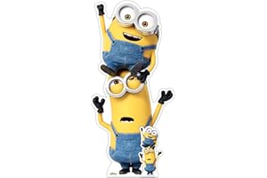 Star Cutouts SC4122 Kevin e Bob Minions Cartone Cutout Toys, Minion Party, Room & Compleanno Decorazioni
