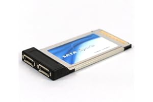 Rhombutech PCMCIA Steckkarte mit 2X eSATA