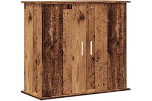 vidaXL Aquarium Stand - Engineered Wood 81x36x73 cm - Supports Fish Tanks - Stylish Storage Cabinet