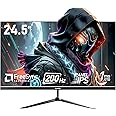 Gawfolk 24.5 inch Monitor 165Hz/200Hz Gaming Monitors IPS PC Monitor Screen FHD(1920 * 1080P) FreeSync 99% sRGB for Computer Monitors Home&Office Use with HDMI,DP Cable