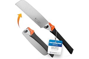 HARDTWERK - Sega giapponese “Zen” pieghevole (Kataba) da 240 mm in acciaio al carbonio, per fai da te e attività commerciali, per il legno