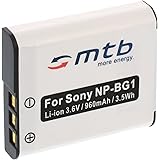 Batterie NP-BG1, FG1 pour Sony Cyber-Shot HDR-GW55 // DSC-H3, H7, H9, H10, H20