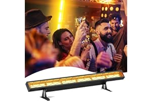 RTKTOUP 450W Wallwasher LED Barra DMX Luz de escenario RGBW Luz de discoteca para Interior al aire libre DJ Fiesta Iglesia Club Bar Boda Event-Decoración Focos