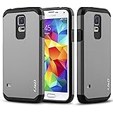 J&D Compatibile per Samsung Galaxy S5 Cover, [Protezione Robusta] [Armatura Sottile] Ibrida Antiurta Protettiva Rigido Custod