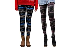 Libella Leggings térmicos de invierno ajustados con peluche noruega para mujer