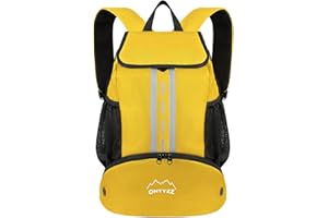 ‎ONTYZZ ONTYZZ Wasserdicht Rucksack mit Kordelzug Sportrucksack mit Schuhfach Multifunktionaler Tagesrucksack für Gym Yoga Schwimmen Strand Tanzen Basketball Volleyball Fußball Tasche
