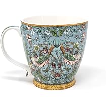 Lesser & Pavey William Morris Service à Thé Pour Une Personne - Strawberry Thief
