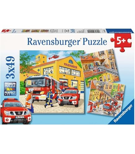 Puzzle Ravensburger Chantier Ravensburger Puzzle Chantier 3x49 Pièces – Idée Cadeau Enfant 5 Ans | Qualité Allemande Puzzle Ravensburger Chantier Ravensburger Puzzle Chantier 3x49 Pièces – Idée Cadeau Enfant 5 Ans | Qualité Allemande
