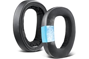 SOULWIT Kühlgel Ersatz Ohrpolster für Sennheiser GSP500,GSP550,GSP600,GSP 670,EPOS H6 Pro,GSP601,GSP602 Gaming-Kopfhörer, Ersatzpolster mit Geräuschisolierendem Memory-Schaum