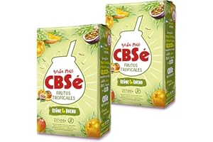 YERBOX 🌿 CBSé Yerba Mate Tè Frutos Tropicales 1kg (500g x 2) + Campione Regalo (40g) 🌿: Ricco di antiossidanti, vitamine, accelera il metabolismo, senza zucchero 🧉| Argentina 🇦🇷