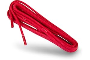 Kaps Cordones Redondos Encerados, Cordones de 100% algodón natural, Cordones Elegantes para Zapatos de Vestir y de Diario, Hecho en Europa