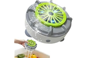 BAJBUMGN Effiziente tragbare Obsts- und Gemüseswaschmaschinen, Elektrolytreinigung Obsts- und Gemüsesreiniger, automatische Waschmaschine mit USB -Waschmaschine, zum Reinigen von Obsts, Gemüses, Fleisch