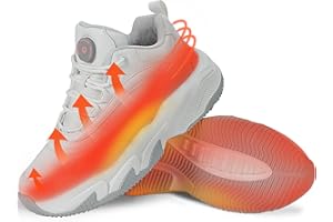 ‎TO.DREAM TO.DREAM Beheizbare Schuhe mit USB-Aufladung, Beheizbare Sneaker Herren Damen Fußwärmer Elektrisch mit 3 Temperatureinstellungen,Heated Turnschuhe für Winterreisen und Bergsteigen