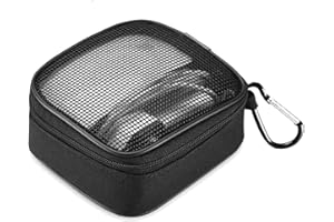 MacBook Accessories Organizer Power Adapter Case, ProCase Portable Storage Carrying Case Bag for Apple MacBook Charger, Connecting Adapter, Magic Mouse etc –Black