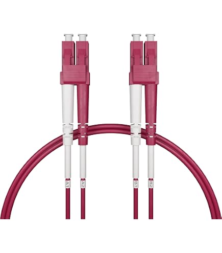 Câble Fibre Optique Blindé SC/APC - LC/APC OS2 Simplex Monomode - 10m - LSZH - Pour FTTH, Réseaux Télécom (Orange, Free, SFR) - 2