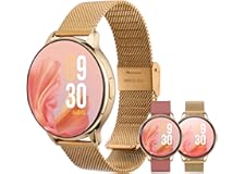 Vibez by Lifelong Smartwatch for Women | 1.28" HD display | One Watch .Two straps |Bluetooth calling, Multiple Watch faces, H