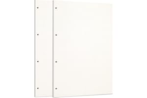 Zelten Luźne arkusze papieru perforowanego, do 6-otworowych segregatorów, osobisty organizer, pamiętnik, notatnik, planer do ponownego napełniania, w kropki, otwór A4/4