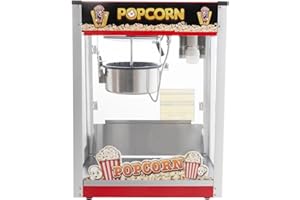 POLLOR Commercial Popcorn Machine Marker, Popping Pop Corn Catering, 8 oz (Flat Roof)