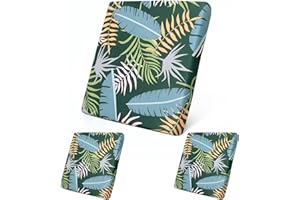 LIVEGO Lot de 3 housses de coussin de canapé d'extérieur extensibles pour coussins de meubles de terrasse, housses de canapé douces, housses de siège flexibles et protections durables