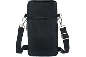 DuoLmi Small Crossbody Wallet Phone Bag Women Mini Crossbody Purse Cell Phone Shoulder Bag Wallet Cell Phone Purse with Adjustable Long Shoulder Strap, Arm Bags Lightweight for Women Lady